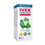 IVEX Cough Syrup 200 ml for Dry and Wet (Productive) Cough Relief 1+ Years Old