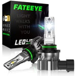 Lifcausal - Ampoule de phare led de voiture H4 H7 H11 9005 6500K Feu de circulation 10000LM/paire 50W/paire Ampoules de phares de voiture IP68 étanche