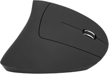 Souris Verticale, Souris Ergonomique Sans Fil 2,4 Ghz, Souris De Jeu Optique Sans Délai, 3 Niveaux Dpi Réglables 800/1200/1600 6 Boutons, Pour Pc, Ordinateur Portable(Le Noir)[MOU142132]