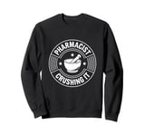 Pharmacy Squad Pharmacy Mortar And Pestle Tech Crushing It Sweatshirt