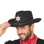 Cowboy-hattu, musta