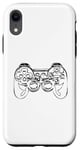 Coque pour iPhone XR Contrôleur de jeu pour garçons Sketch Game Console Jeux