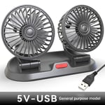 USB Car Fan   Fan Portable Auto Cooling Fan Cooling Big Wind Electric8270