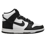 Nike Sneaker Dunk High Panda - Vit/Svart/Röd Dam, storlek 38½