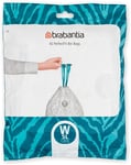 Brabantia 137846 PerfectFit Bin Liners Size W/5 Litre Thick Plastic Trash Bags