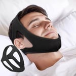 Anti Snoring Hakrem, Stoppa Snarkning Hakrem Snarkstopp, Professionella Andningsbara Anti Snarkningsenheter Justerbart Snarkningsbälte Hjälpmedel för Män Kvinnor