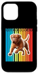 Coque pour iPhone 15 Dogue de Bordeaux coloré