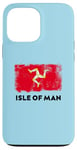 Coque pour iPhone 13 Pro Max Isle Of Man Flag