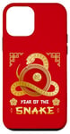 iPhone 12 mini Year Of The Snake 2025 Lunar New Year Chinese New Year 2025 Case