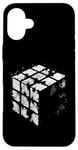 Coque pour iPhone 16 Plus Illustration de journal Magic Cube – Vintage Cube Lover