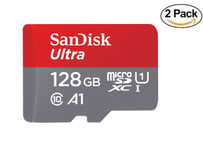 2PCS Sandisk Ultra 128 Go Micro SD SDXC Class 10 UHS-I 120Mb/s