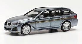 herpa- BMW Maquette Voiture Alpina B5 Touring, echelle 1/87, Model Allemand, pièce de Collection, Figurine Plastique Miniature, 430968