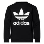 adidas Originals Genser Trefoil - Sort/hvit Barn Treningsgenser unisex