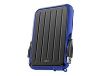 SILICON POWER Armor A66 - Disque dur - 1 To - externe (portable) - 2.5" - USB 3.2 Gen 1 - bleu