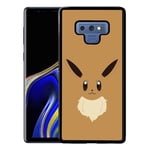 Samsung Galaxy Note 9 Soft Case (svart) Pokémon - Eevee