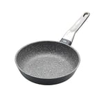 MasterClass MCMFP20 Master Class Cast Aluminium Induction-Safe Non-Stick Frying Pan, Grey, 20 cm (8")