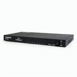 Cablexpert 8-port HDMI-splitter - Støtter 4K og 3D-video, HDCP-kompatibel