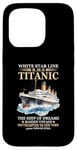 Coque pour iPhone 15 Pro Titanic Expert – White Starline RMS Titanic Garçons Filles