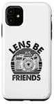 Coque pour iPhone 11 Objectif Be Friends Photographie Photographe