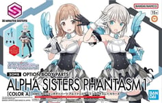 Bandai – 30Ms Option Body Parts Alpha Sister Phantasm1 Couleur À Model Kits