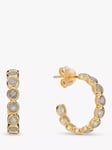 Auree Ortigia Gold Vermeil Hoop Earrings