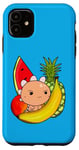 Coque pour iPhone 11 cerf-volant fruit été enfant dragon enfant bébé fruits