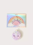 Monsoon Kids' Ombre Unicorn Hair Brush & Nail Stickers Set