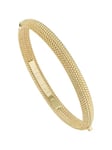 Ted Baker Dotett Dotty Bangle Bracelet For Women (Gold Tone/Plain Metal)