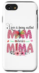 iPhone SE (2020) / 7 / 8 Vintage Wildflower Love Is Being Called Mom Mima Butterfly Case