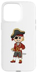 Coque pour iPhone 15 Pro Max Déguisement pirate homme femme enfant