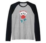 Funny Vintage Poker Ace Card Graphic Rose Spades Women Men Raglan Baseball Tee