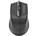 4714033525305 MOUSE DEFENDER HIT MB-530 BLACK OTPICAL 1000dpi 3P defender