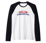 Harlem Globetrotters Star-Spangled Original Logo Fan Gear Raglan Baseball Tee