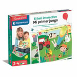 Clementoni- Jugando aprendo Boli Interact.+2añ-37x28 Stylo interactif, Mon Premier Jeu, 55224, Multicolore, Talla única