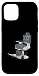 iPhone 12/12 Pro Barbershop Barber Chair Classic Vintage Picture Case