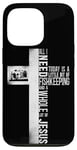 iPhone 13 Pro Saltwater Aquarium Cross Faith Christian Jesus All I Need Case