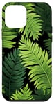 iPhone 12 mini Green Botanical Fern Foliage Case