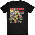 Iron Maiden T Shirt Killers Version 2 Album Track List Official Mens Black XXL