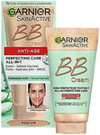 NEW & IMPROVED Garnier SkinActive Anti-Age BB Cream, Shade Medium, Tinted,NEW &