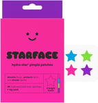 Hydro-Stars Pimple Patches 96 Count, Colorful Hydrocolloid, Absorb Fluid, Reduce