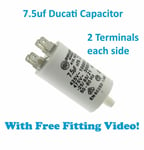 Tumble Dryer Capacitor CANDY CDE 107-80 CIC259TEX CH CS C10DBGX-07 CS C10DCG-47