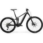 Merida eOne-Forty 400 Electric Mountain Bike 2023 Anthracite & Black Cycling