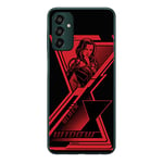 ERT GROUP mobile phone case for Samsung M13 4G original and officially Licensed Marvel pattern Black Widow 003 optimally adapted to the shape of the mobile phone, case made of TPU