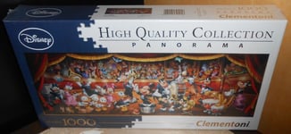 puzzle panorama 1000 pièces DISNEY CLASSIC ORCHESTRE MUSIQUE, sous blister