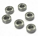 Replacement Bearing ELY.Q Art EQ2011 Pack of 6 Pieces 3x6x2.5mm