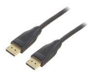 Cable DisplayPort 1.4 male des deux cotes 1.5m noir