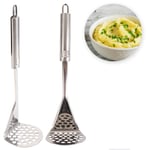 STAINLESS STEEL MASHER Potato Vegetable Kitchen Utensil Ricer Gadget Tool Press