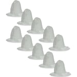 10x Filtre compatible avec Black & Decker Dustbuster DV1410EL, DV7210ECN, DV1210ECN, DV7210NF aspirateur sans-fil - Filtre anti-saleté - Vhbw