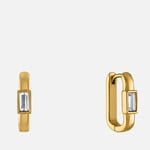 Oma The Label Hverdag 18 Karat Gold-Plated Hoop Earrings