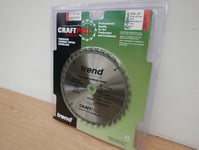 TREND 210MM 36T X 30MM BORE DEWALT DCS7485 54V TCT TABLE SAW BLADE CSB/21036TC